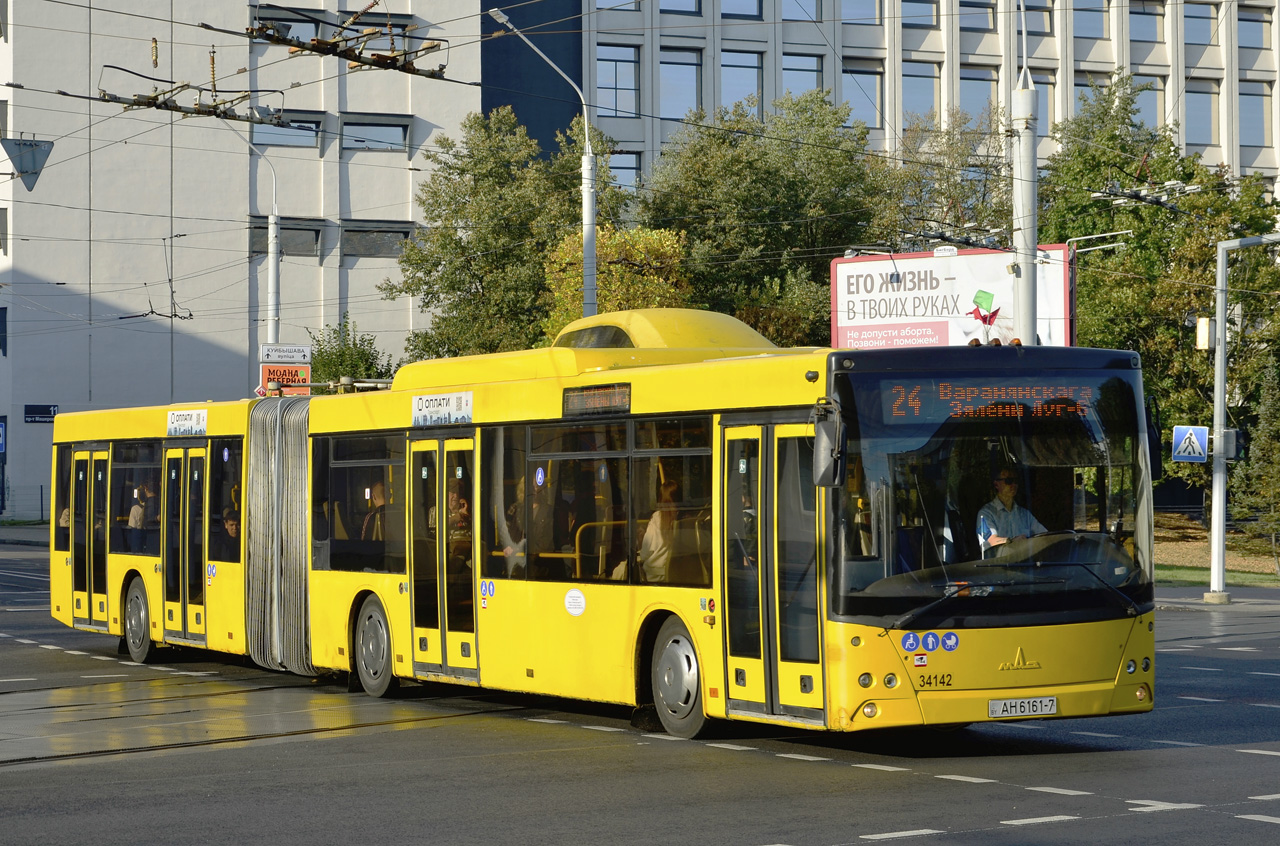 Минск, МАЗ-215.169 № 034142