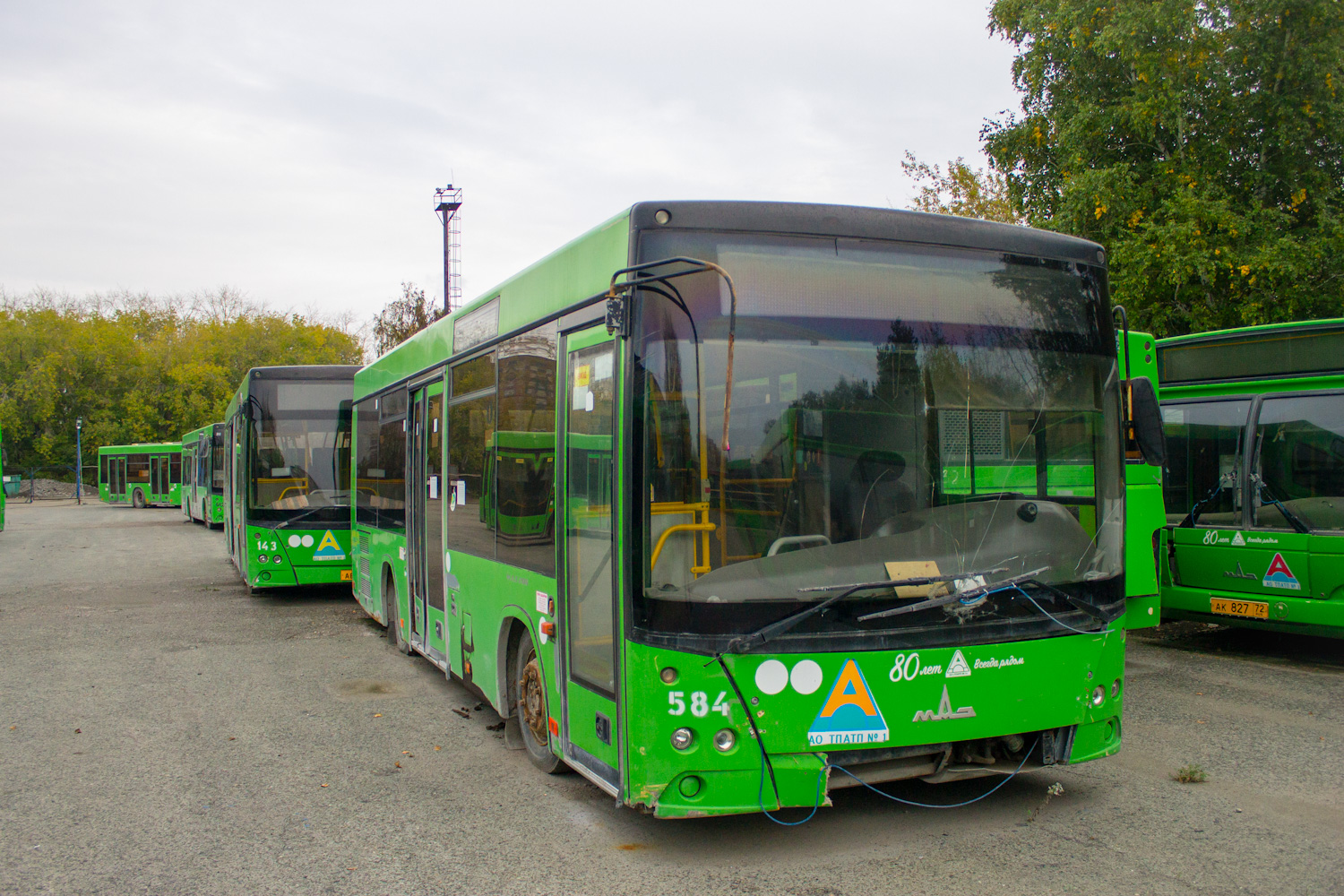 Тюменская область, МАЗ-206.068 № 584 Тюменская область, МАЗ-206.068 № 584