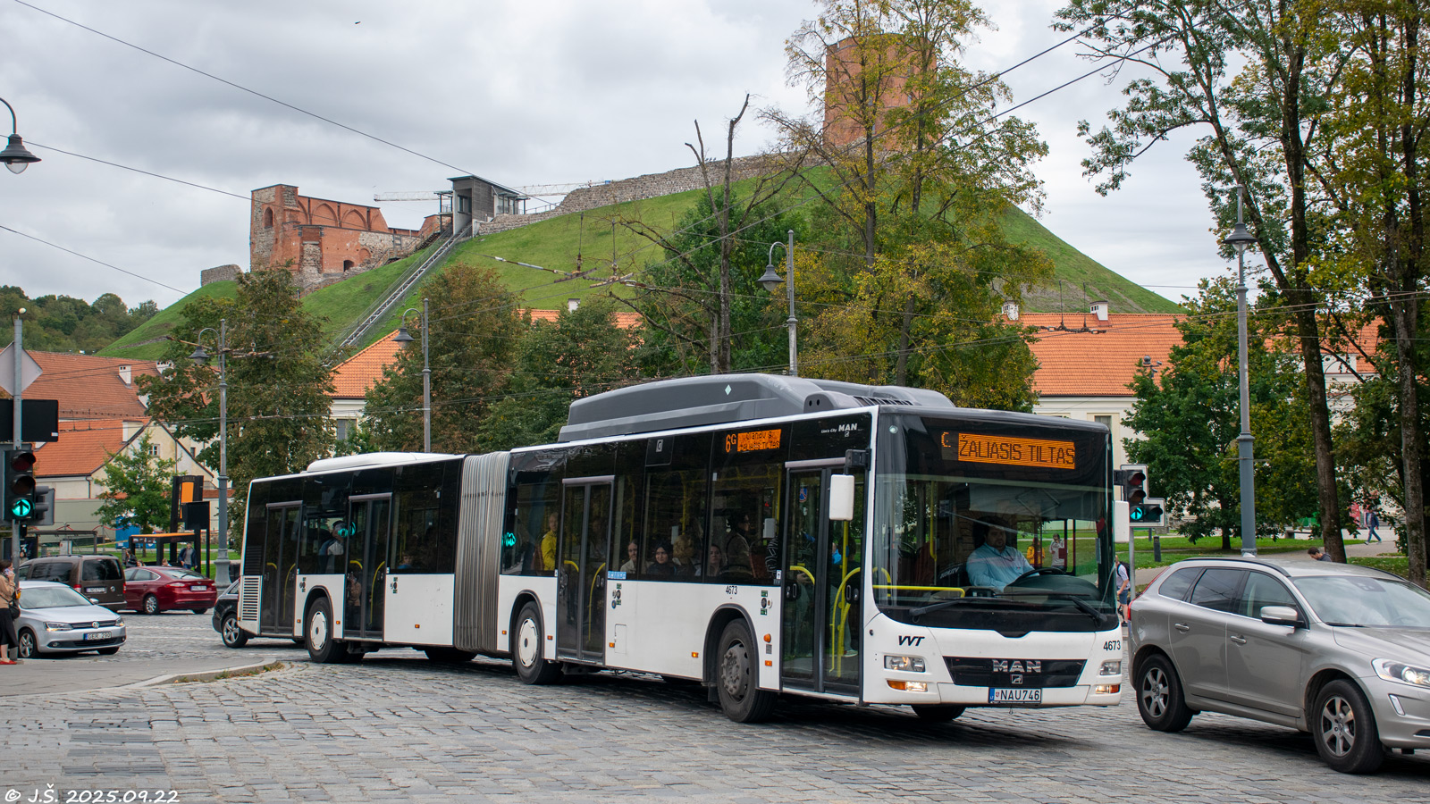Литва, MAN A23 Lion's City G NG273 LPG № 4673 Литва, MAN A23 Lion's City G NG273 LPG № 4673