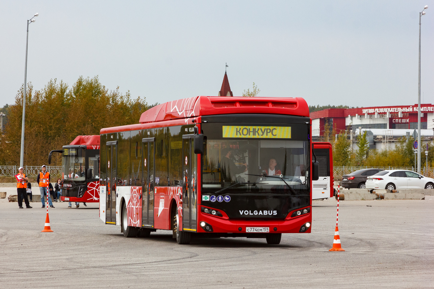 Пермский край, Volgabus-5270.G4 (CNG) № С 774 ЕМ 159; Пермский край — Конкурс профессионального мастерства «Лучший водитель автобуса Перми 2025»