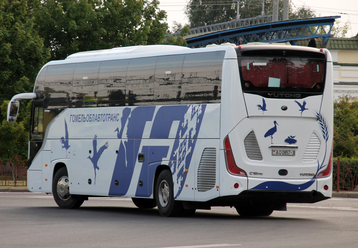 Гомельская область, Yutong C12PRO (ZK6128H) № АО 0857-3