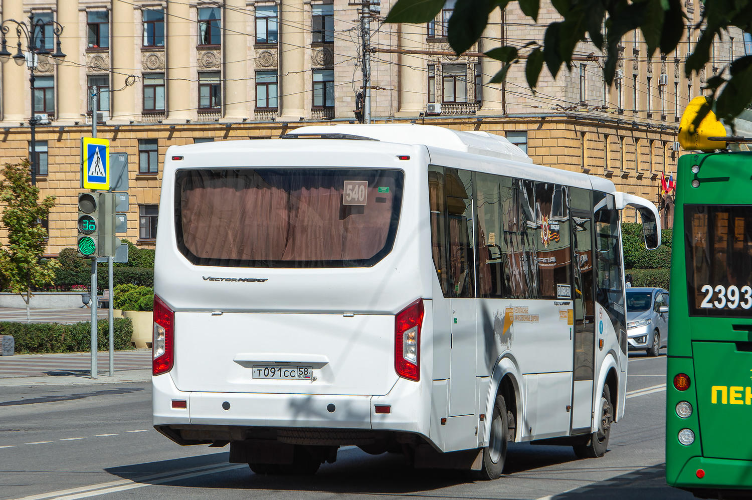 Пензенская область, ПАЗ-320405-04 "Vector Next" (межгород) № Т 091 СС 58