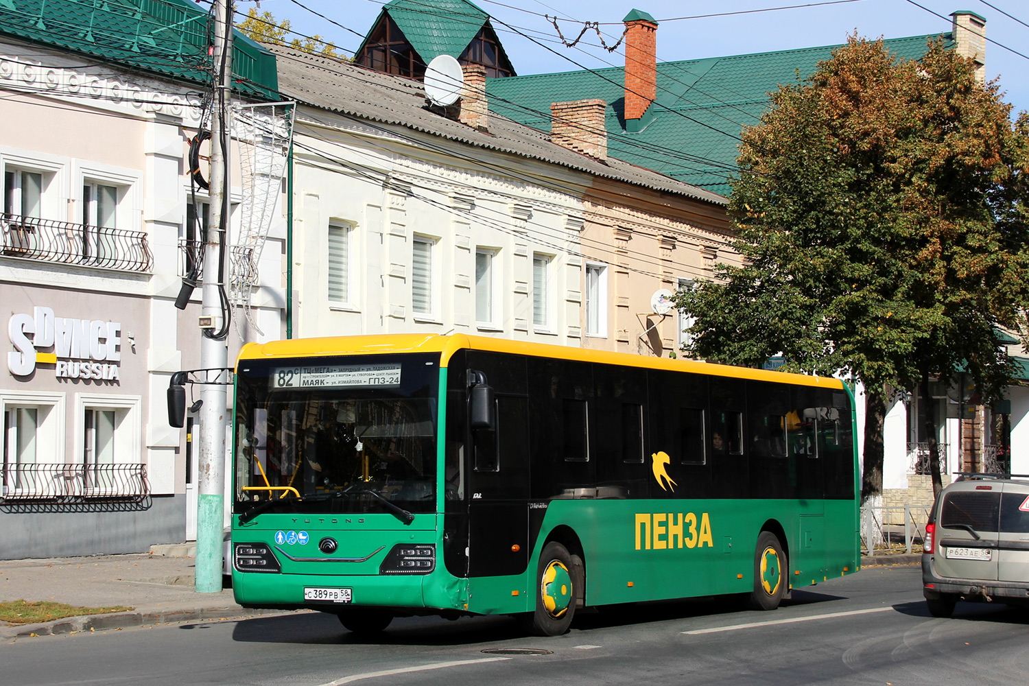 Пензенская область, Yutong ZK6116HG № С 389 РВ 58 Пензенская область, Yutong ZK6116HG № С 389 РВ 58