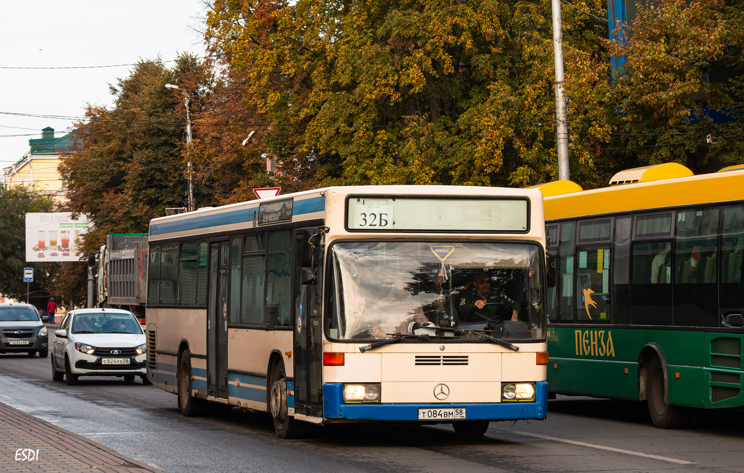 Пензенская область, Mercedes-Benz O405N2 № Т 084 ВМ 58