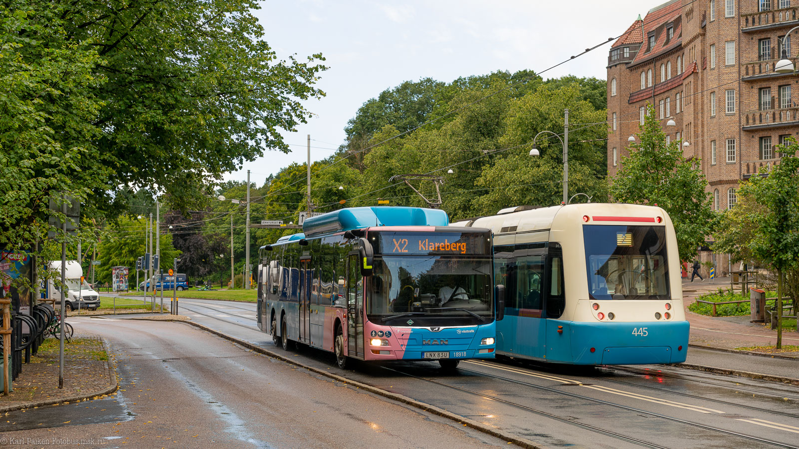 Швеция, MAN A44 Lion's City L LE NL313-15 CNG № 18918