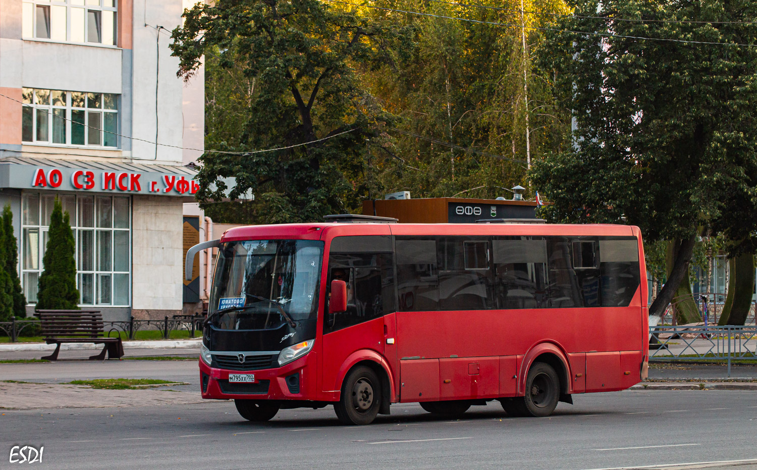 Башкортостан, ПАЗ-320405-04 "Vector Next" № М 795 ХХ 702