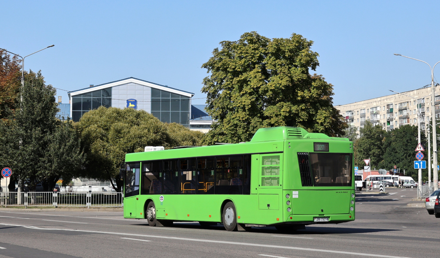 Гомельская область, МАЗ-203.047 № 037354