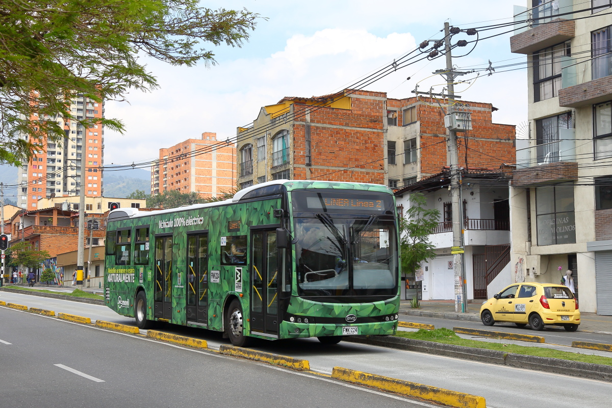 Колумбия, BYD K9GA № FWK 224
