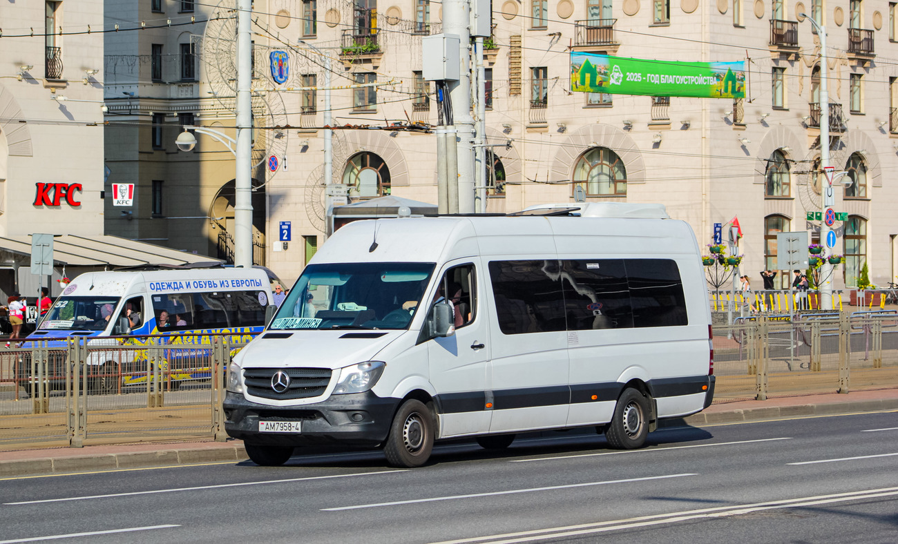 Гродненская область, Mercedes-Benz Sprinter W907 317CDI № АМ 7958-4