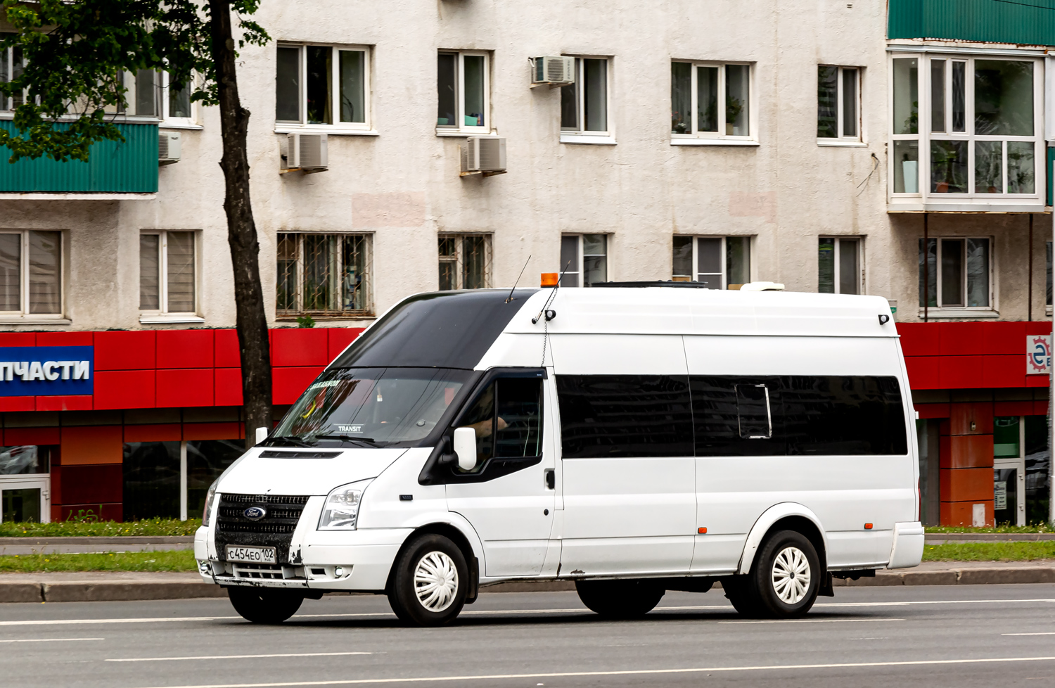 Башкортостан, Ford Transit 155T460 № С 454 ЕО 102
