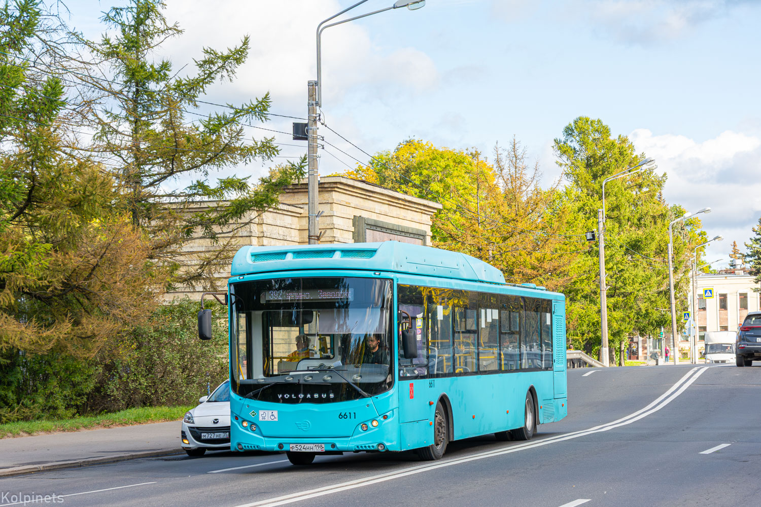 Санкт-Петербург, Volgabus-5270.G4 (CNG) № 6611