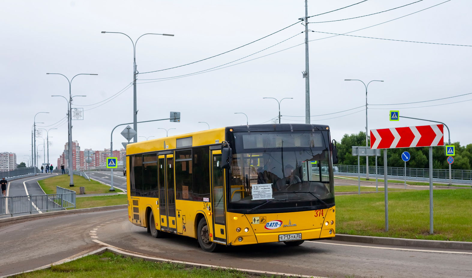 Вологодская область, МАЗ-206.063 № 374