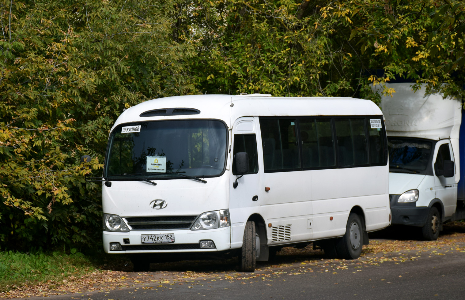 Нижегородская область, Hyundai County Kuzbass № У 742 КК 152