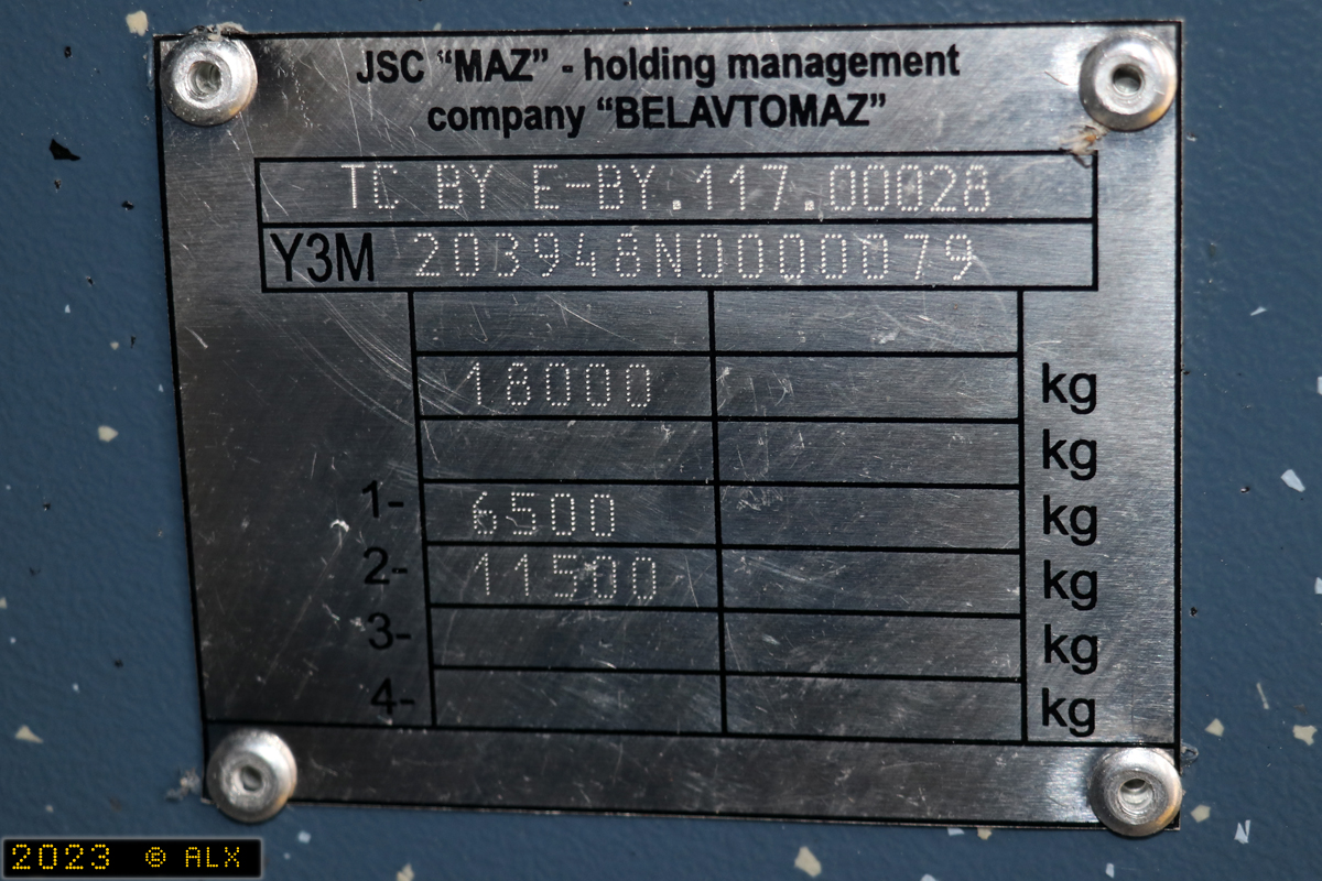 Воронежская область, МАЗ-203.948 № Н 469 КВ 136