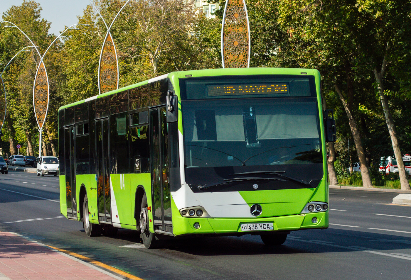 Узбекистан, Mercedes-Benz Conecto II № 04090