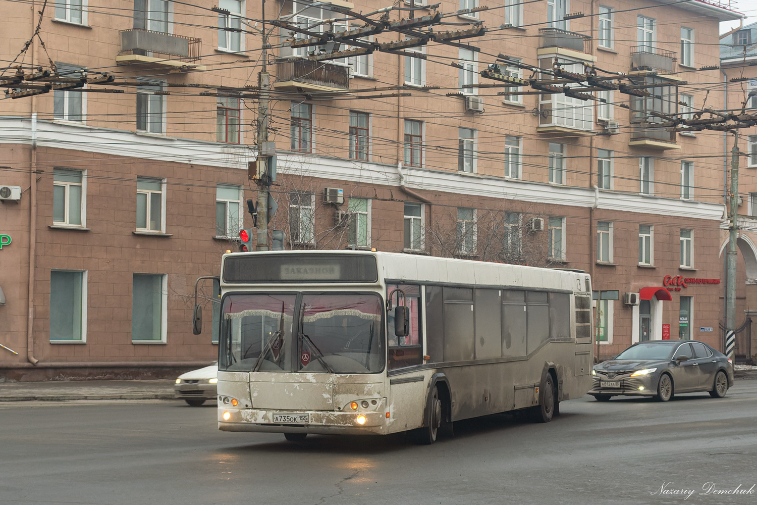 Омская область, МАЗ-103.465 № А 735 ОК 155