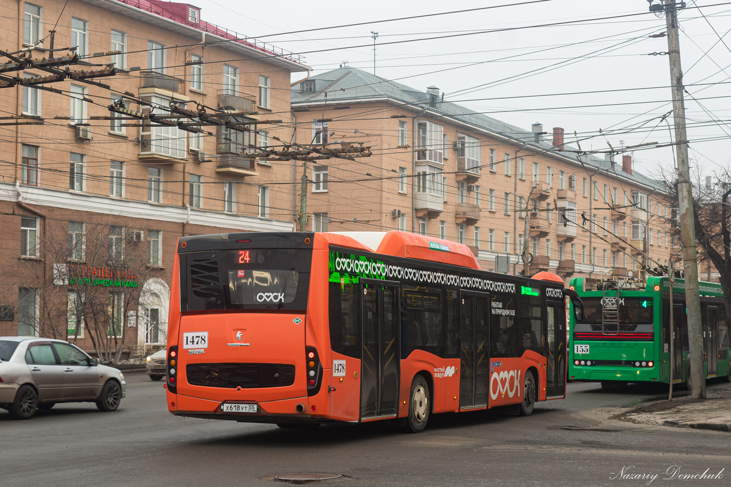 Омская область, НефАЗ-5299-40-57 (CNG) № 1478 Омская область, НефАЗ-5299-40-57 (CNG) № 1478