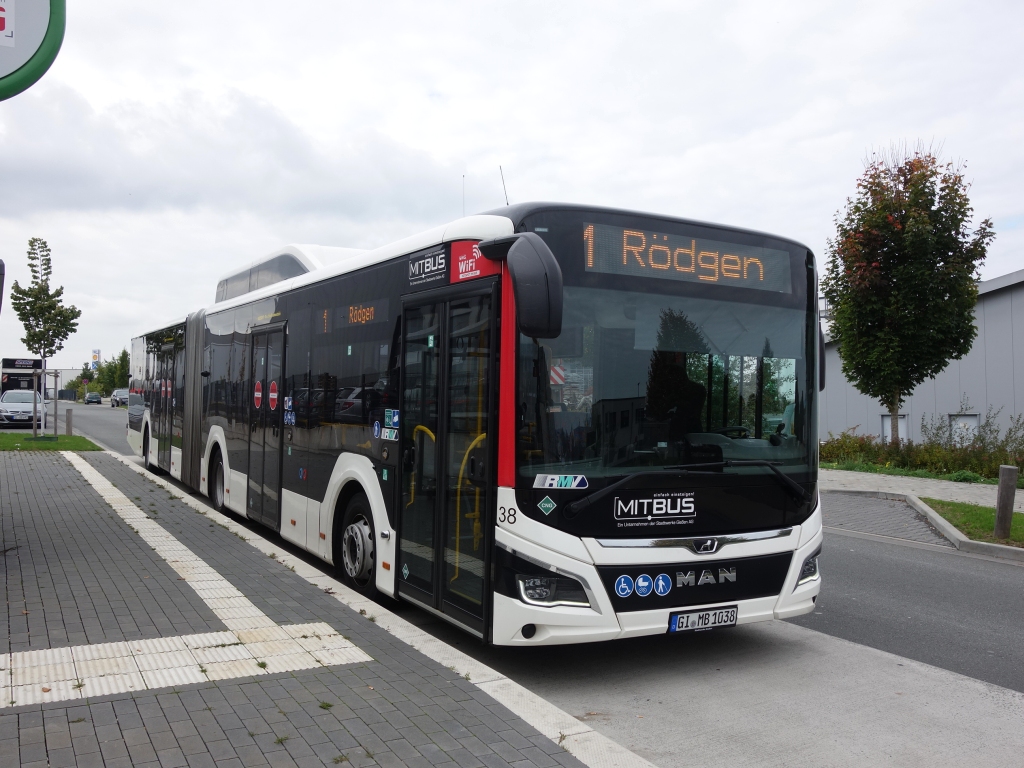 Гессен, MAN 18C Lion's City 18 G NG320 EfficientHybrid № 38