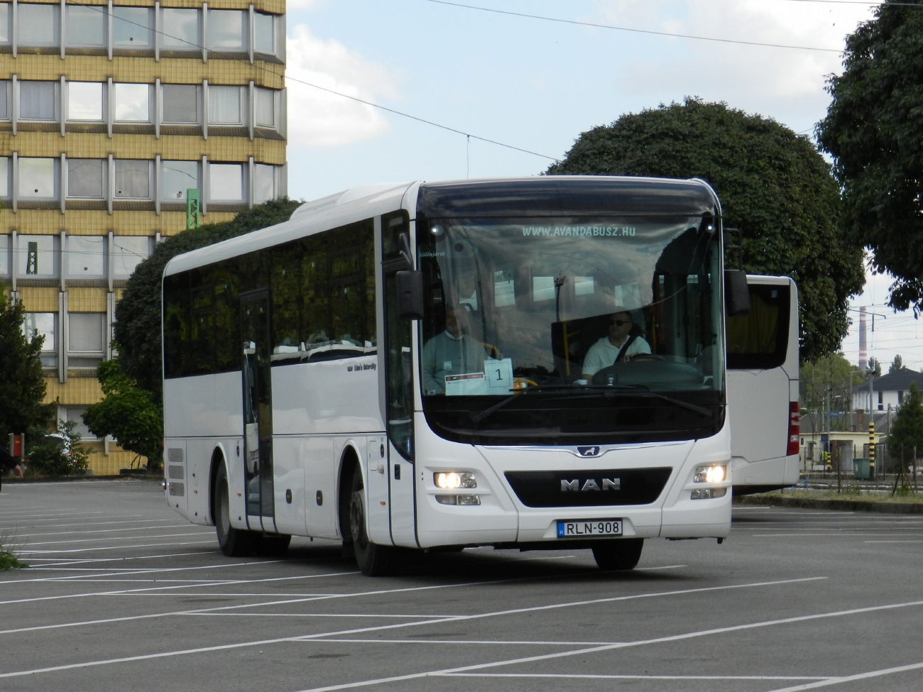 Венгрия, MAN R60 Lion's Intercity ÜL290 № RLN-908