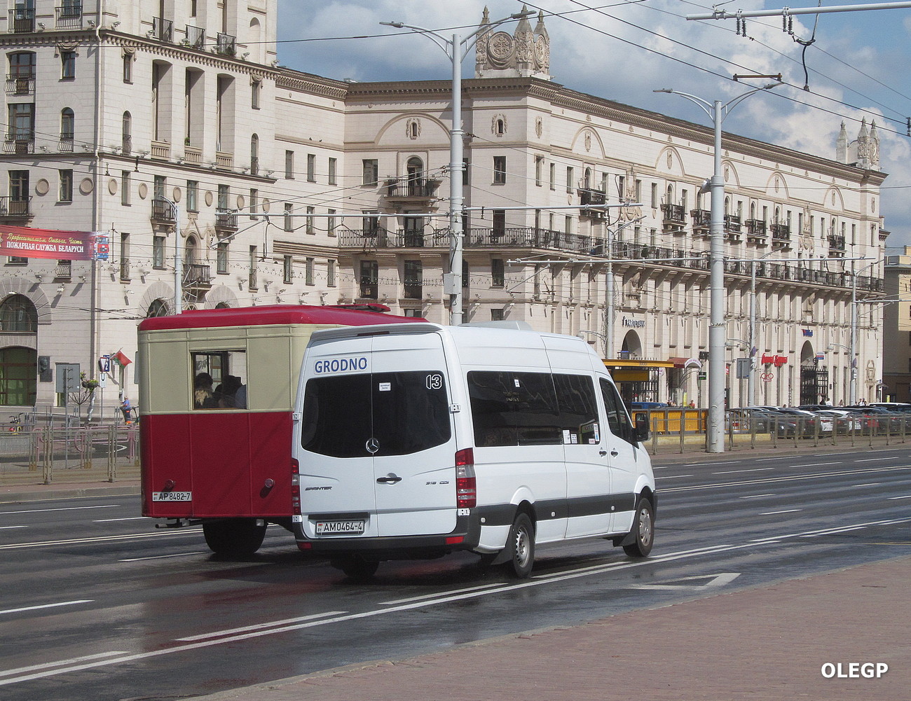 Гродненская область, (модель неизвестна) № АМ 0464-4