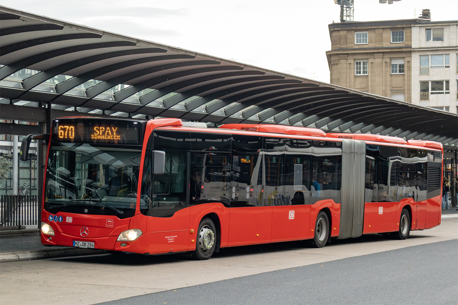Рейнланд-Пфальц, Mercedes-Benz Citaro C2 G № MZ-DB 284
