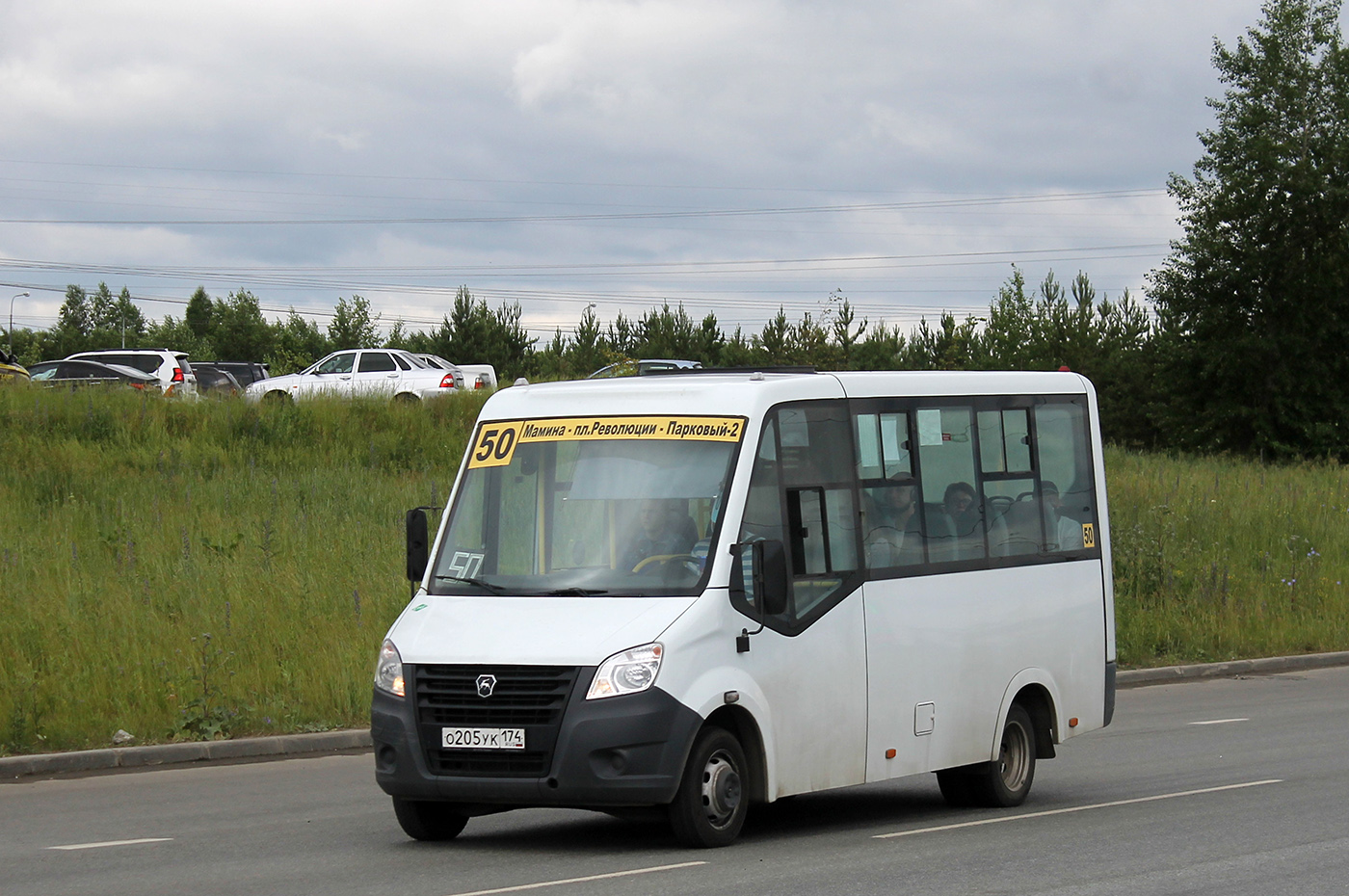 Челябинская область, ГАЗ-A64R45 Next № О 205 УК 174