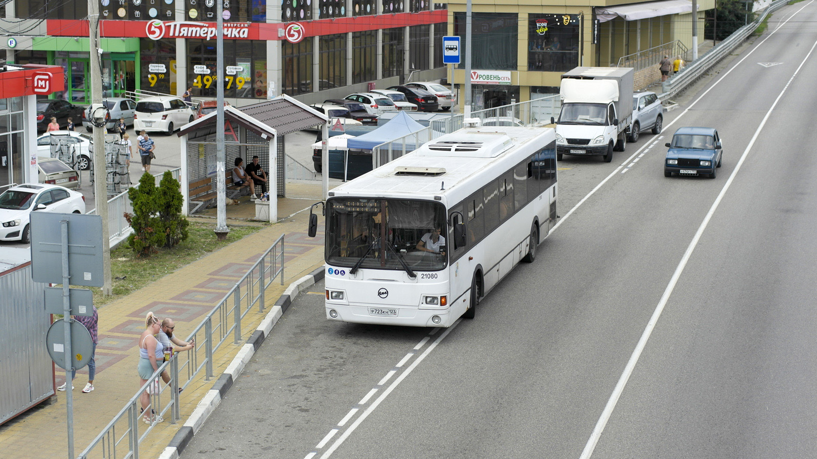 Краснодарский край, ЛиАЗ-5293.60 № 21080