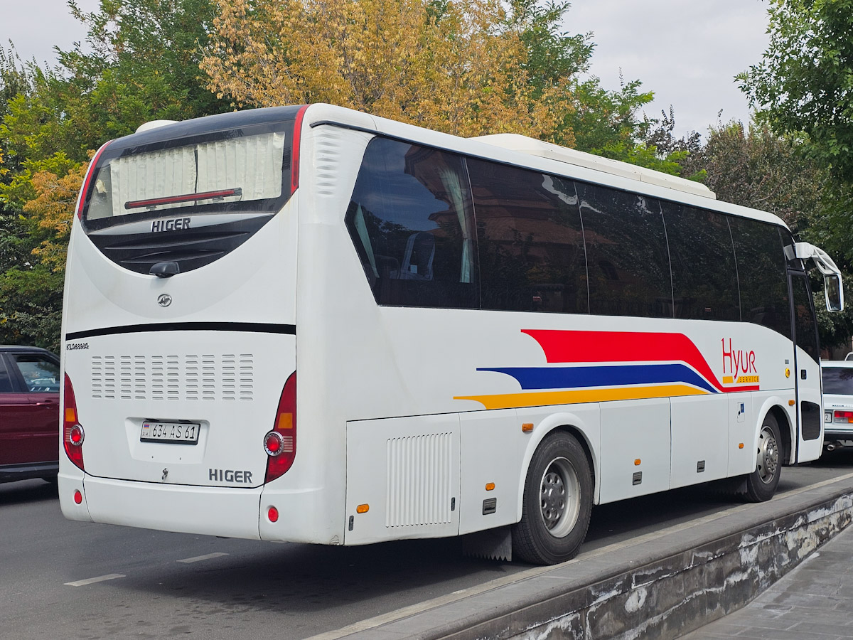 Армения, Higer KLQ6898Q № 634 AS 61