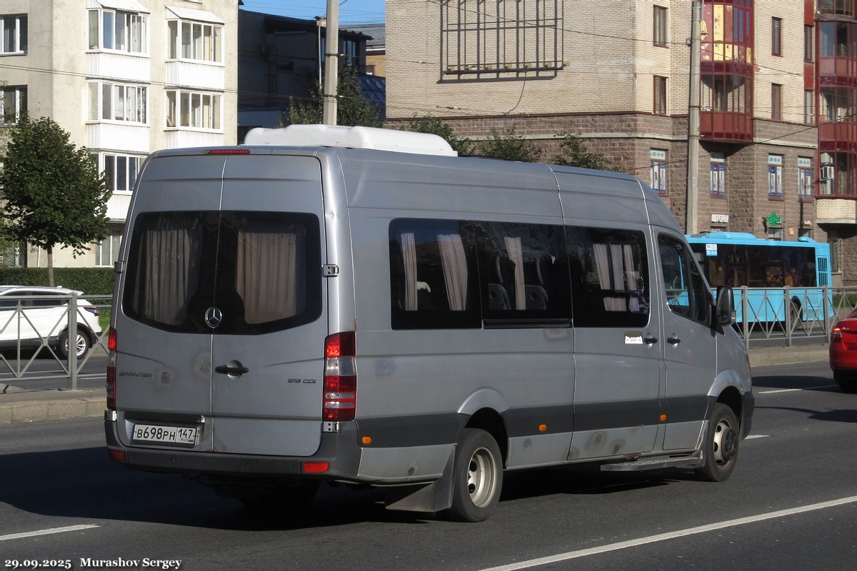 Ленинградская область, Луидор-223602 (MB Sprinter) № В 698 РН 147