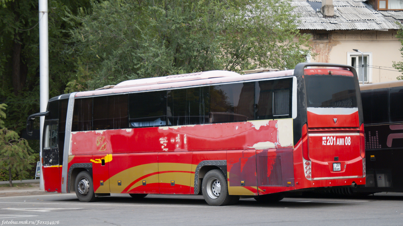 Жамбылская область, Foton BJ6125 № 201 AMI 08