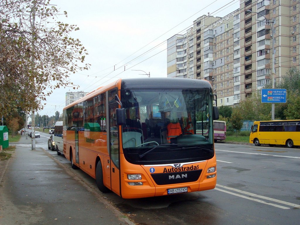 Винницкая область, MAN R60 Lion's Intercity ÜL290 № AB 4352 KH