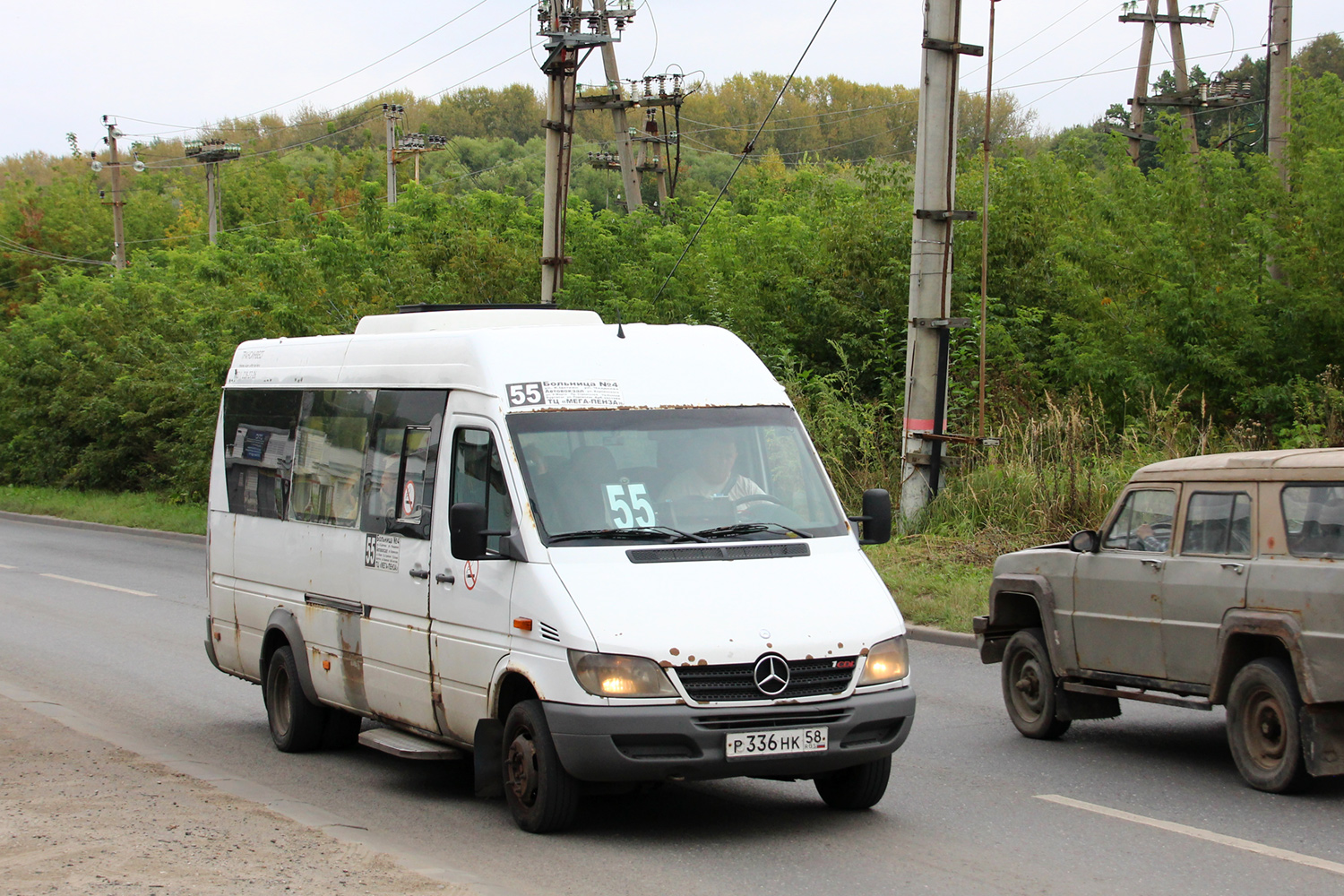 Пензенская область, Луидор-223236 (MB Sprinter Classic) № Р 336 НК 58