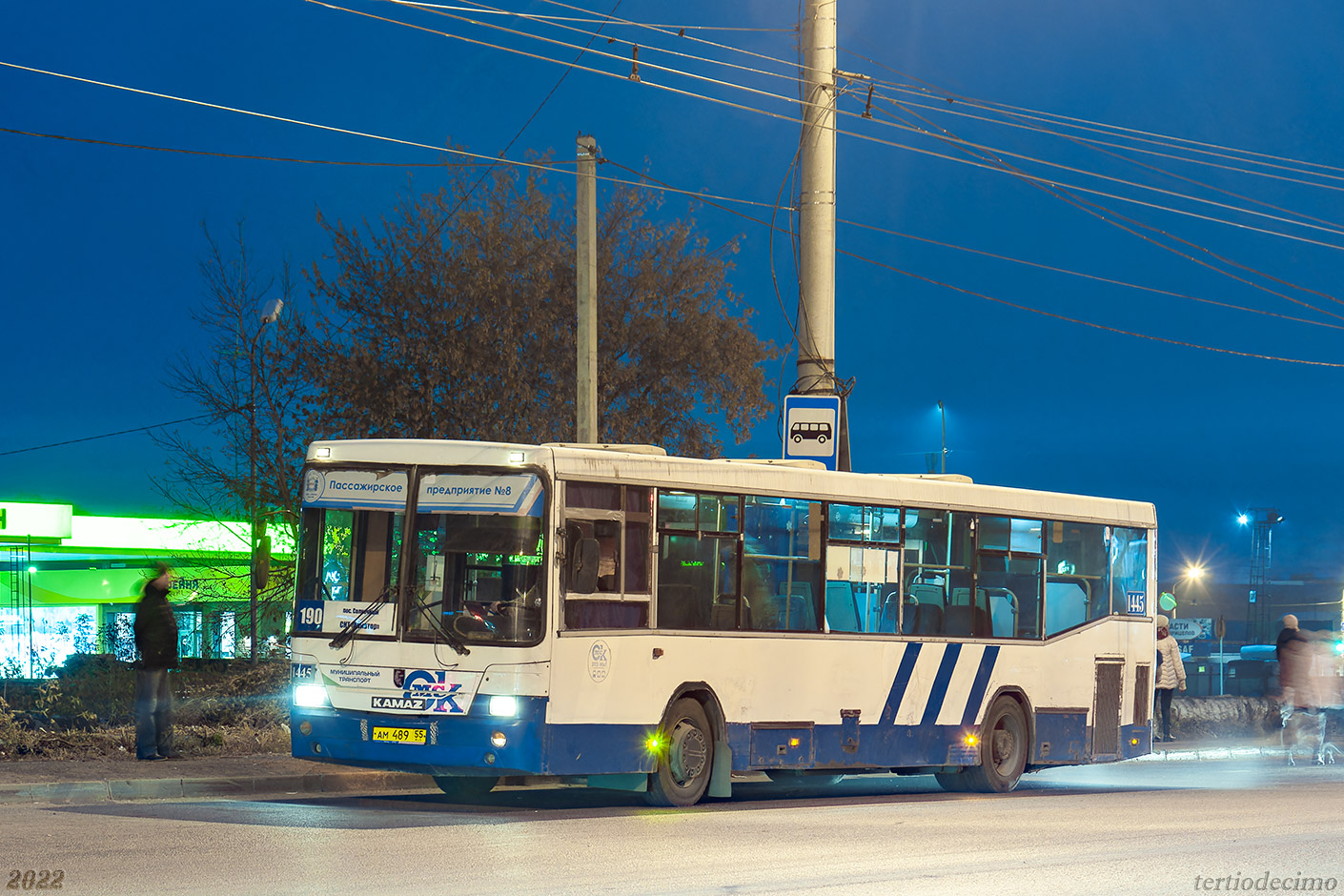 Омская область, НефАЗ-5299-20-15 № 1445