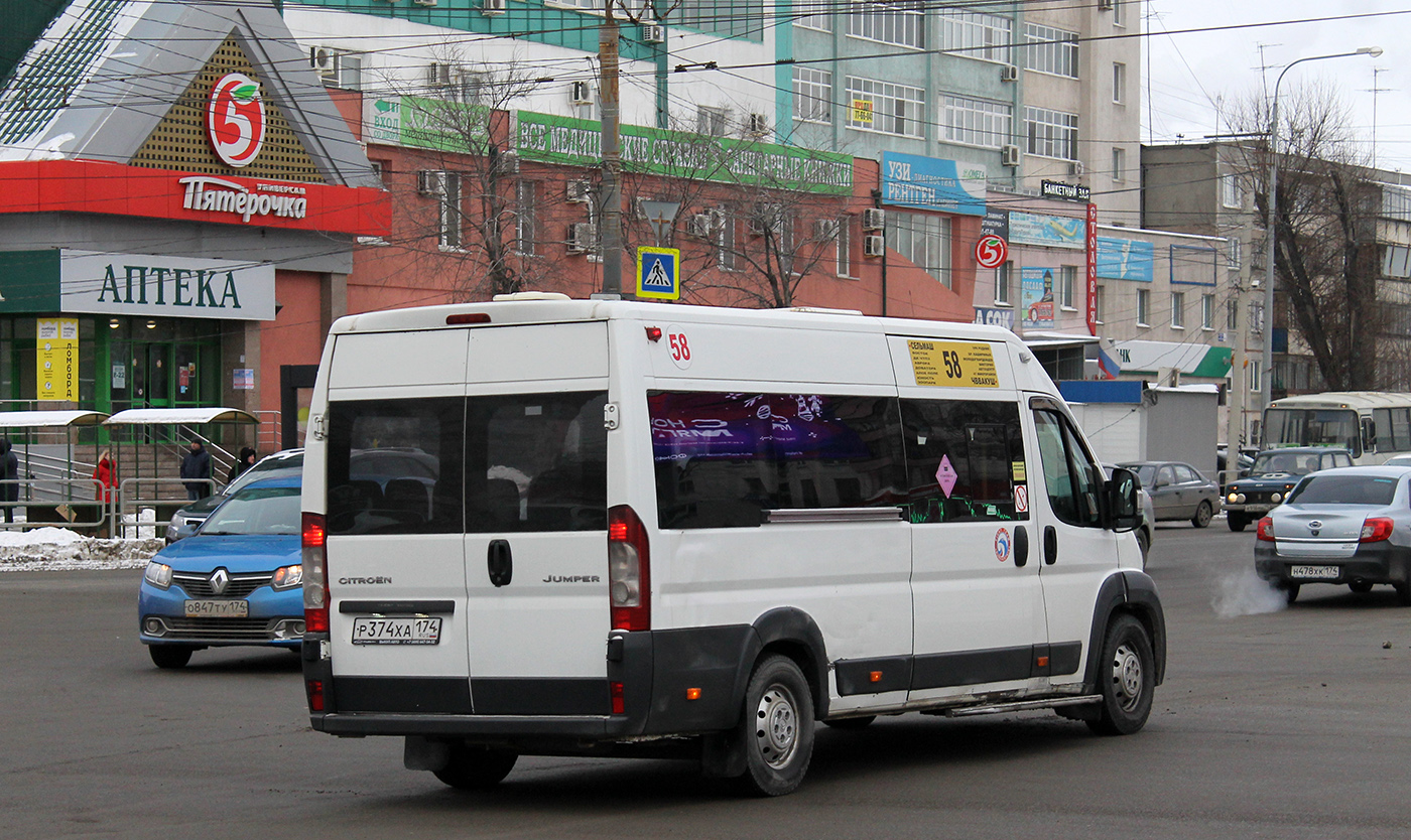 Челябинская область, IMC-Jumper L4H2 № Р 374 ХА 174