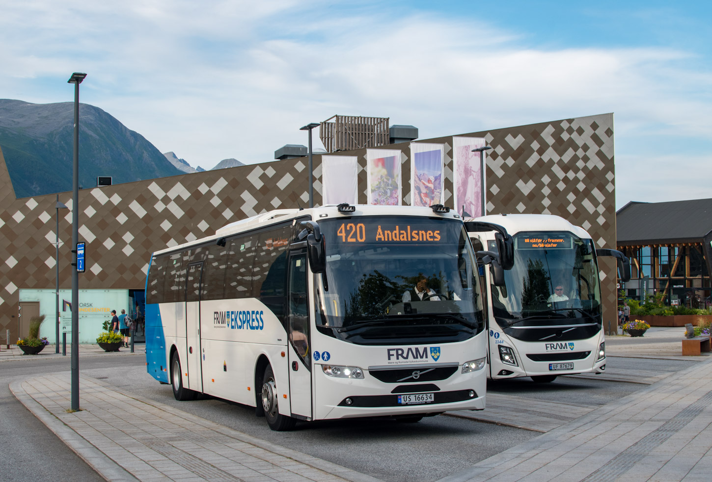 Норвегия, Volvo 9700S UG № US 16634 Норвегия, Volvo 9700S UG № US 16634
