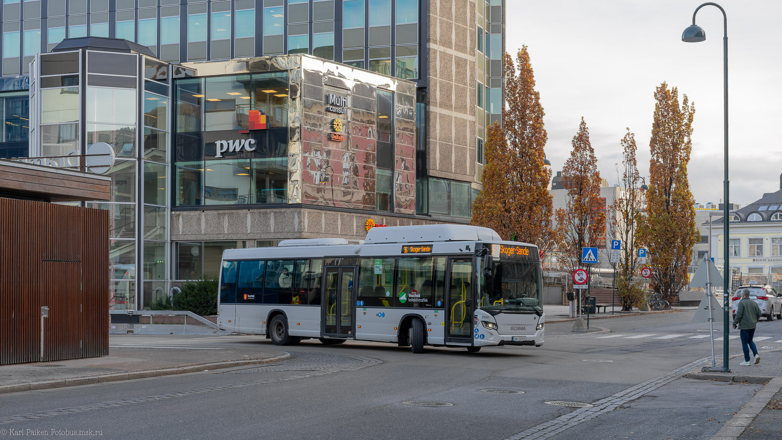 Норвегия, Scania Citywide LE № 2100