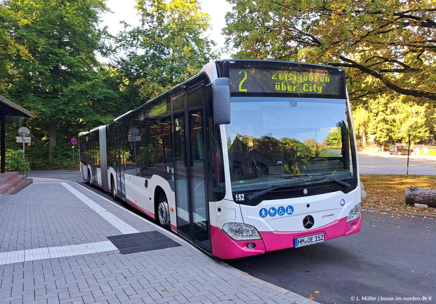 Нижняя Саксония, Mercedes-Benz Citaro C2 G № 152