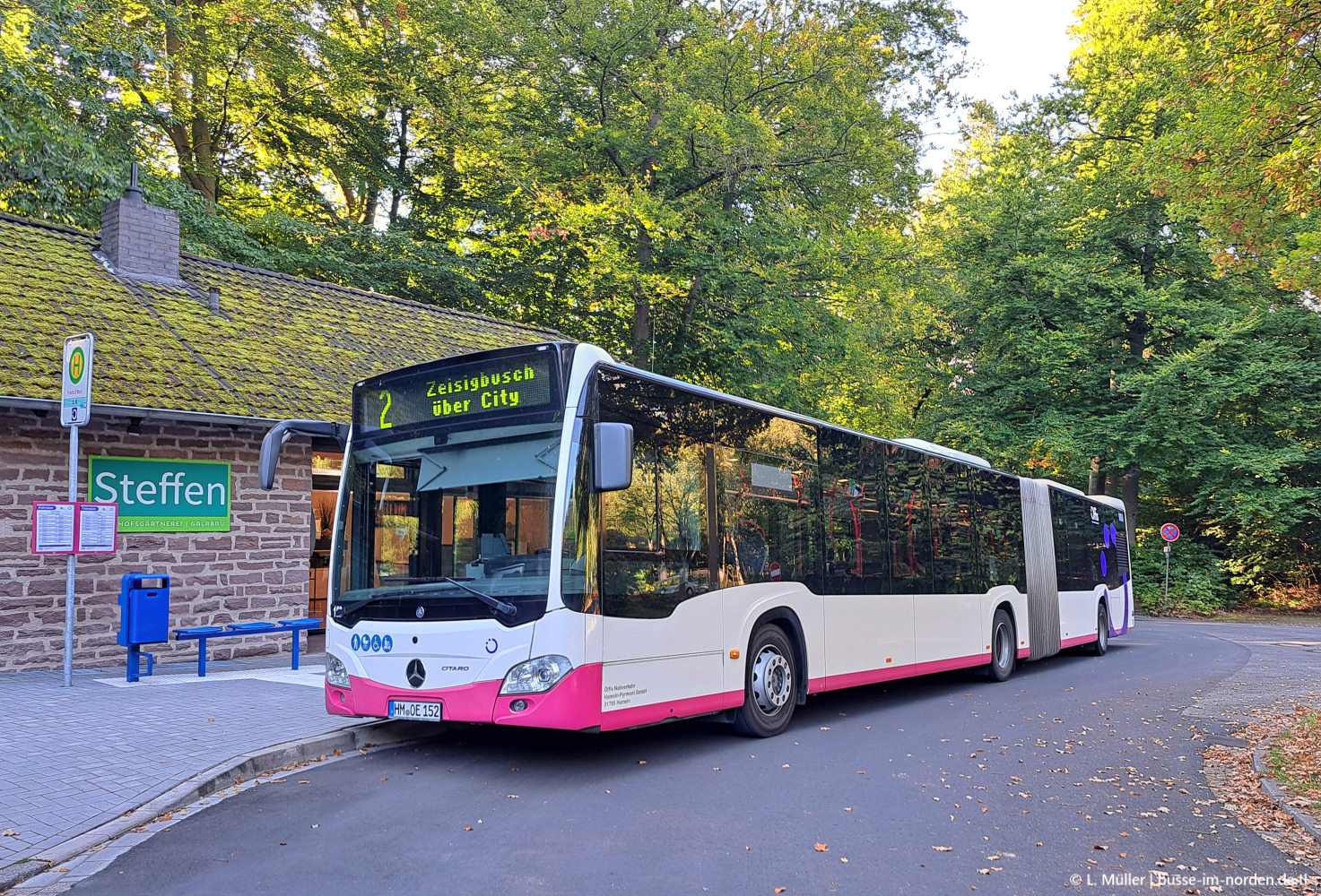 Нижняя Саксония, Mercedes-Benz Citaro C2 G № 152