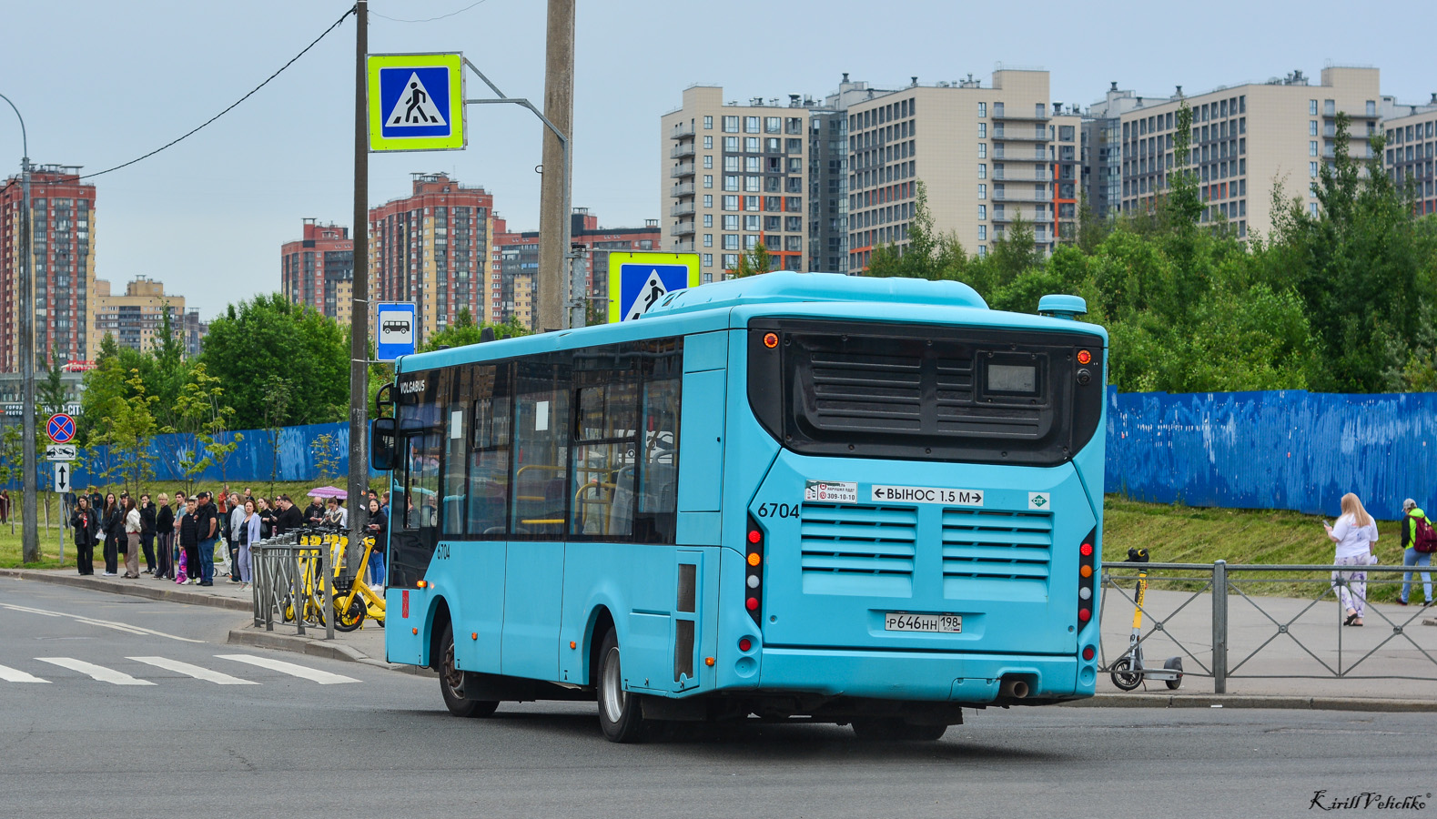 Санкт-Петербург, Volgabus-4298.G4 (LNG) № 6704