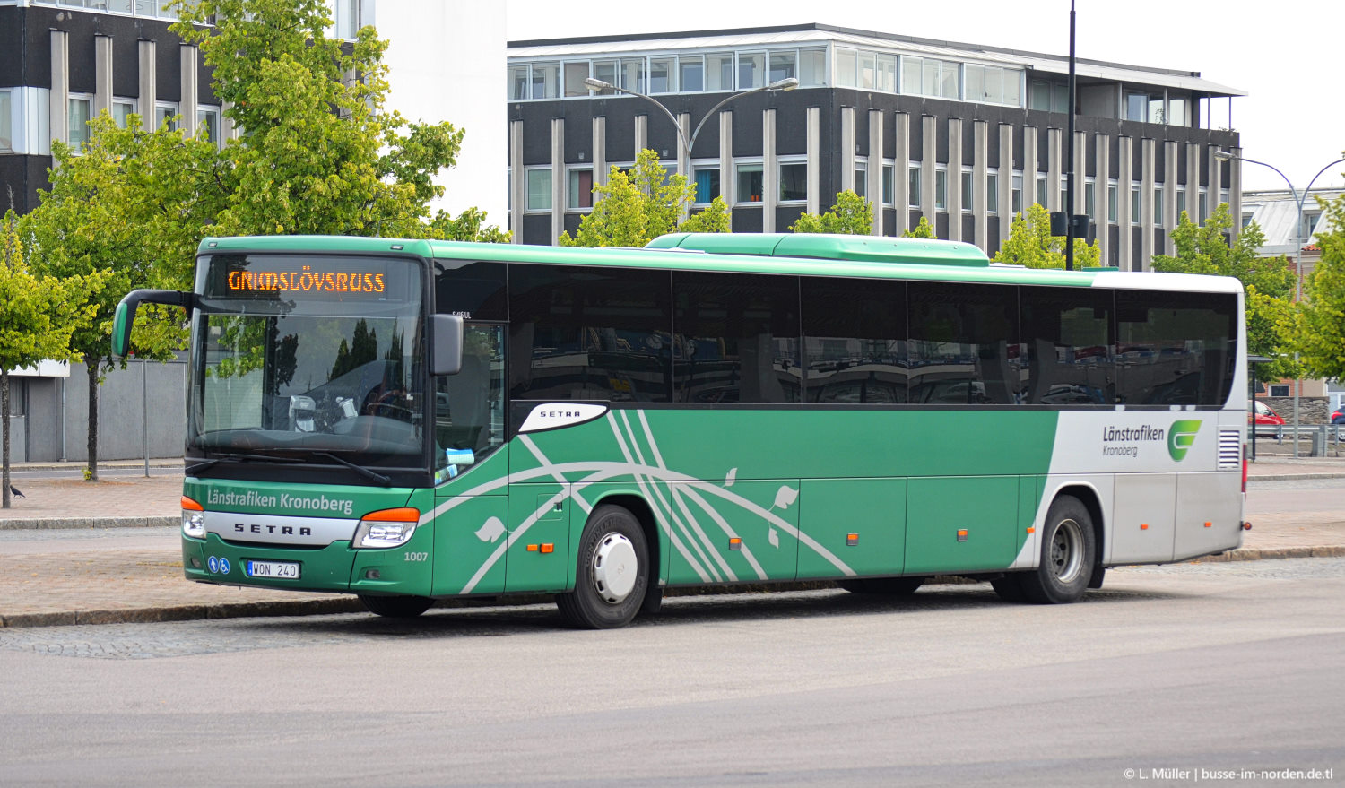 Швеция, Setra S416UL № 1007