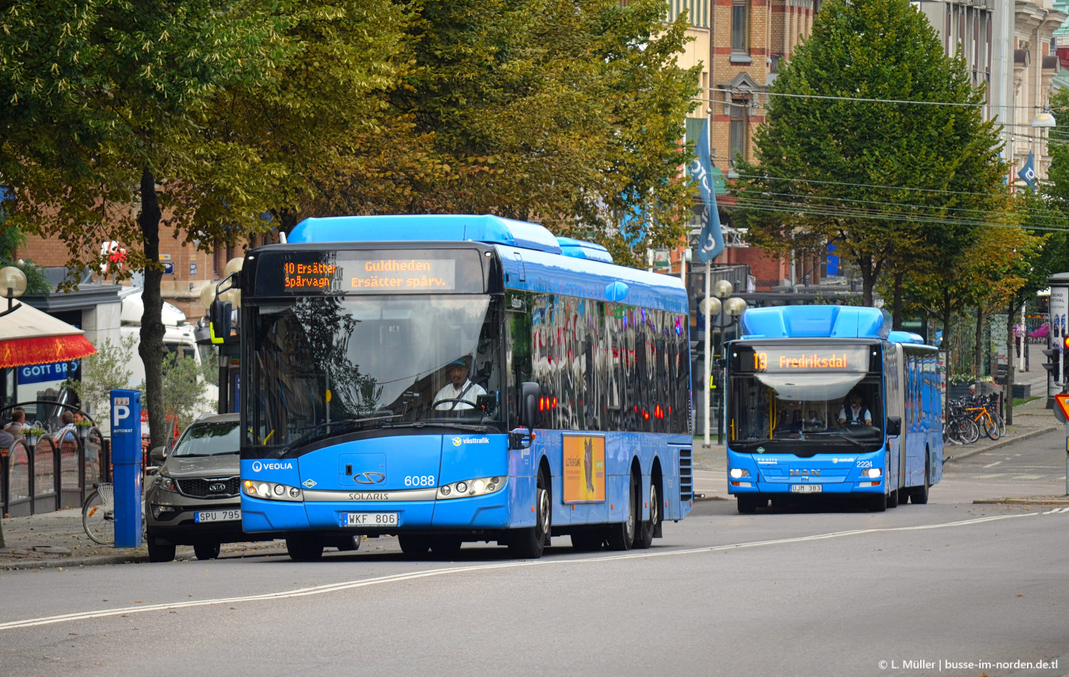 Швеция, Solaris Urbino III 15 LE CNG № 6088