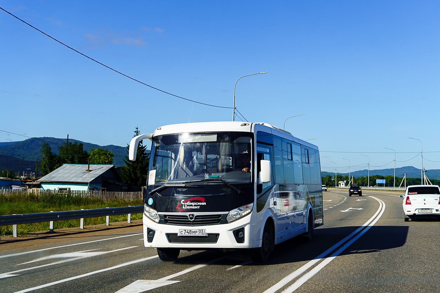 Бурятия, ПАЗ-320455-04 "Vector Next" № С 748 МР 03