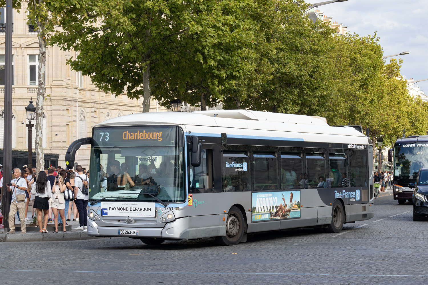 Франция, Heuliez GX337 Hybrid № 1351