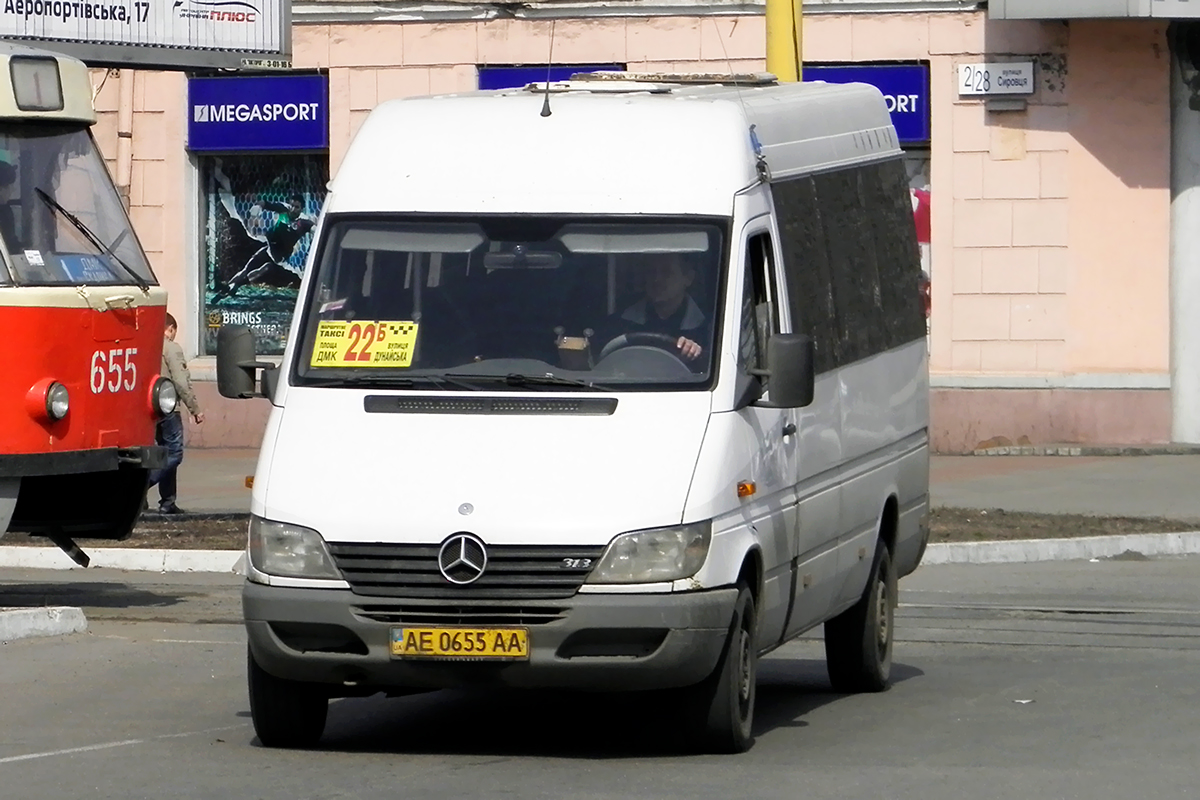 Днепропетровская область, Mercedes-Benz Sprinter W903 313CDI № AE 0655 AA