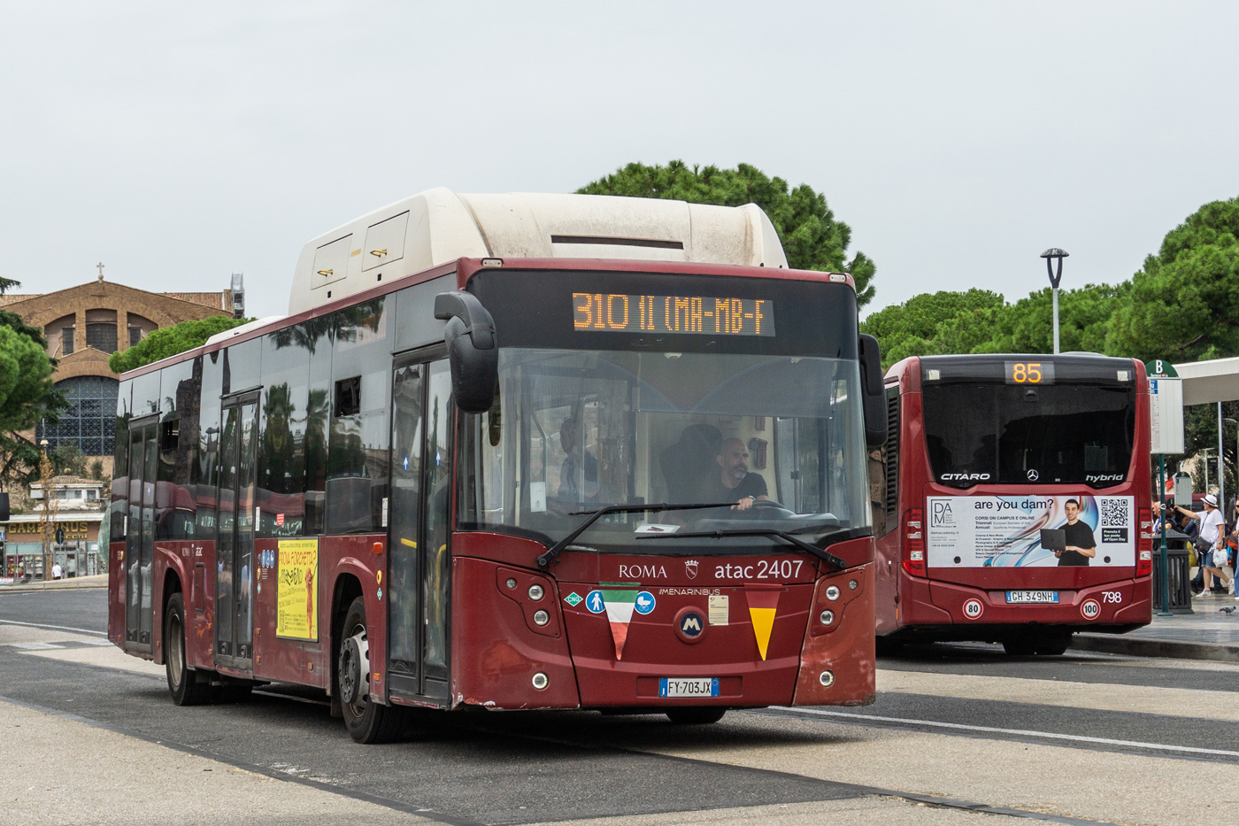Италия, Menarinibus Citymood 12 CNG № 2407