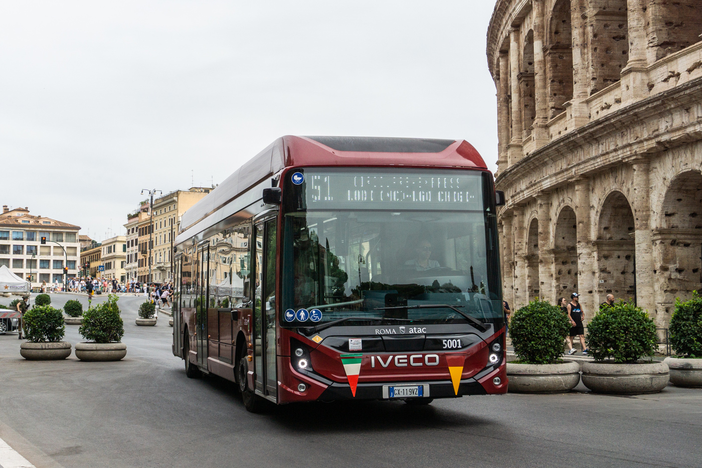 Италия, IVECO E-Way 12M № 5001