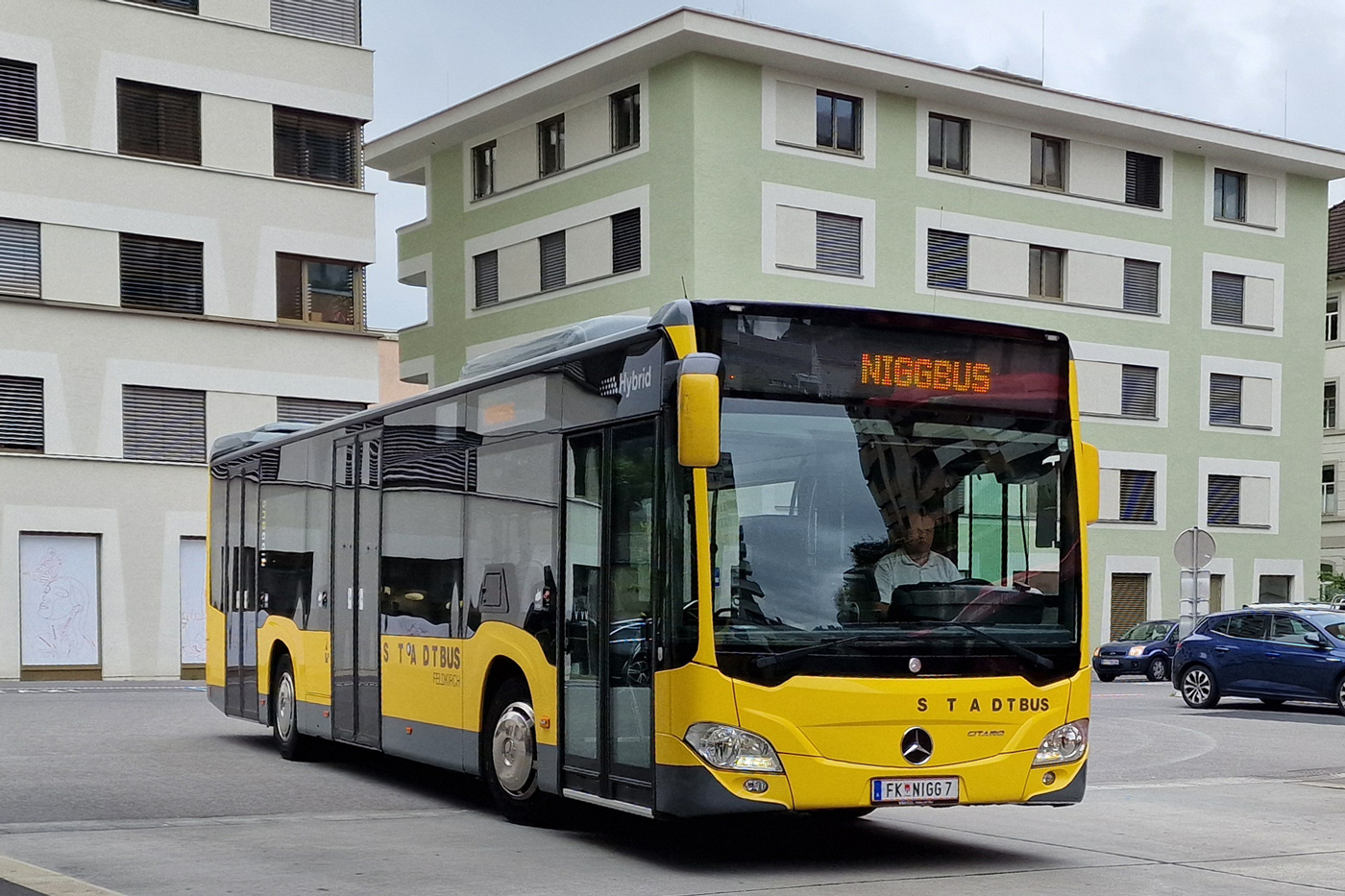 Австрия, Mercedes-Benz Citaro C2 hybrid № FK NIGG 7