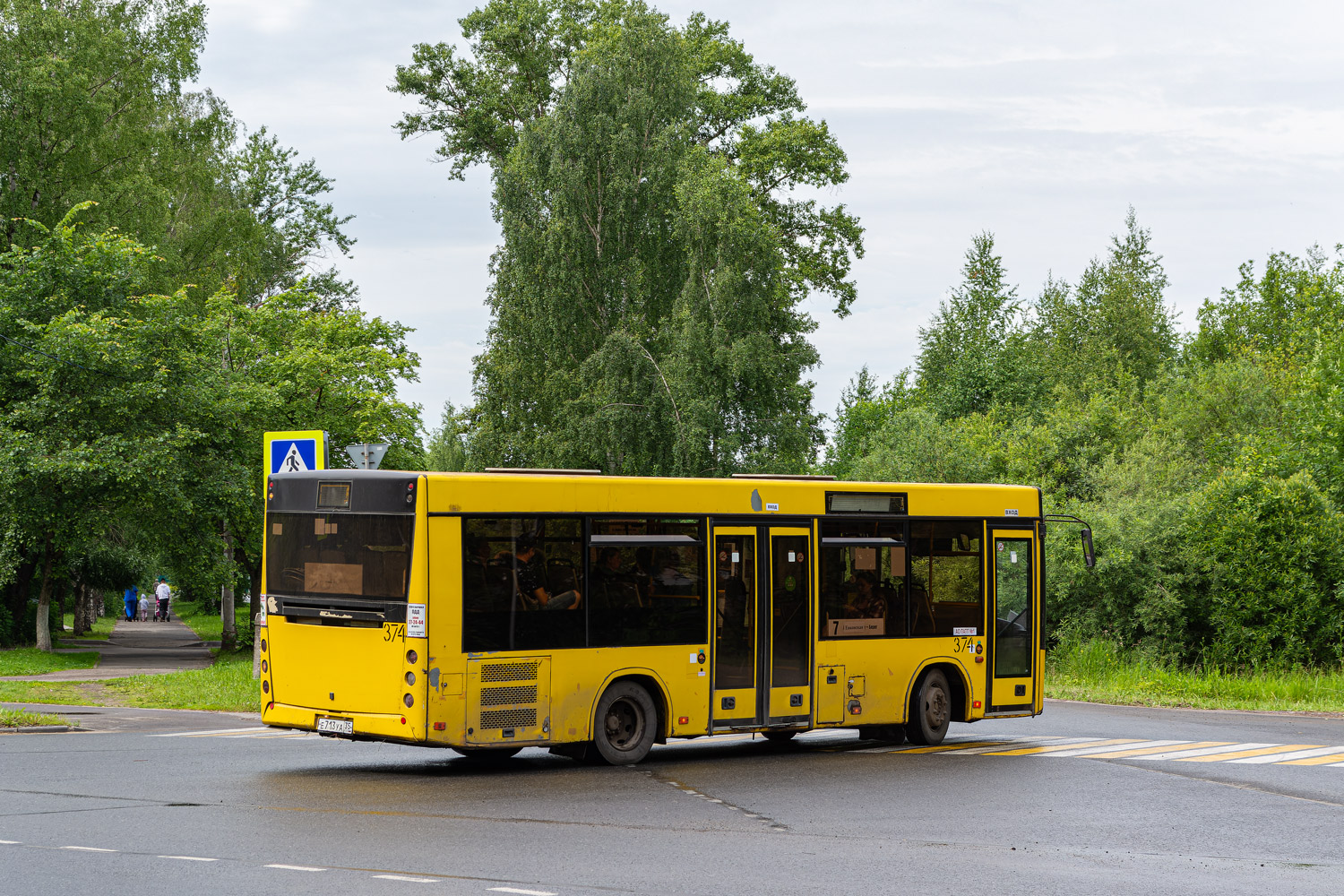 Вологодская область, МАЗ-206.063 № 374