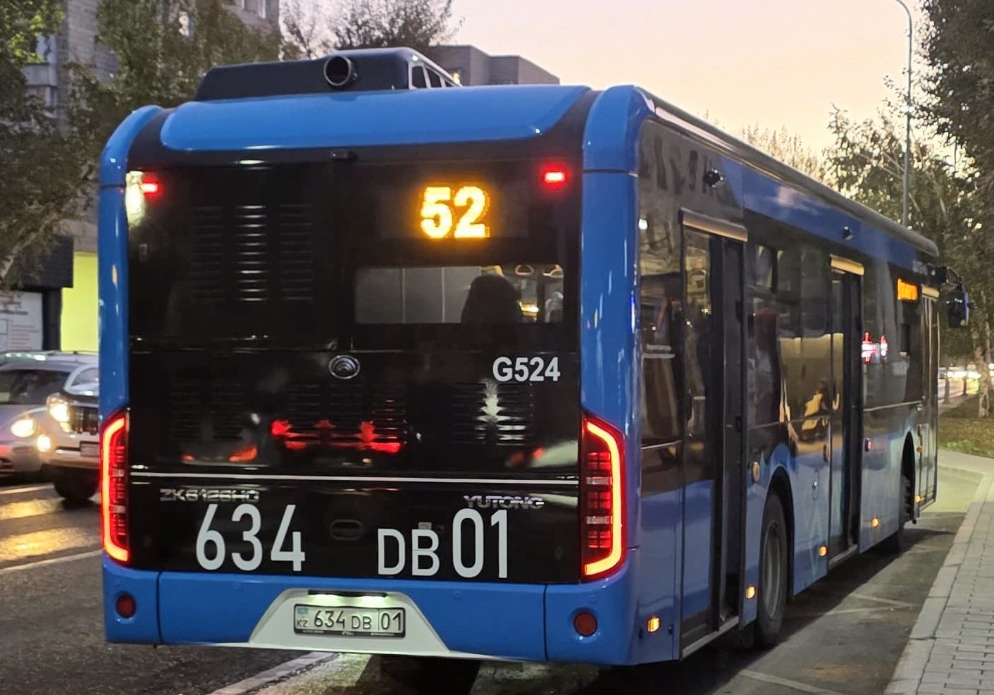 Астана, Yutong ZK6126HG (QazTehna) № G524