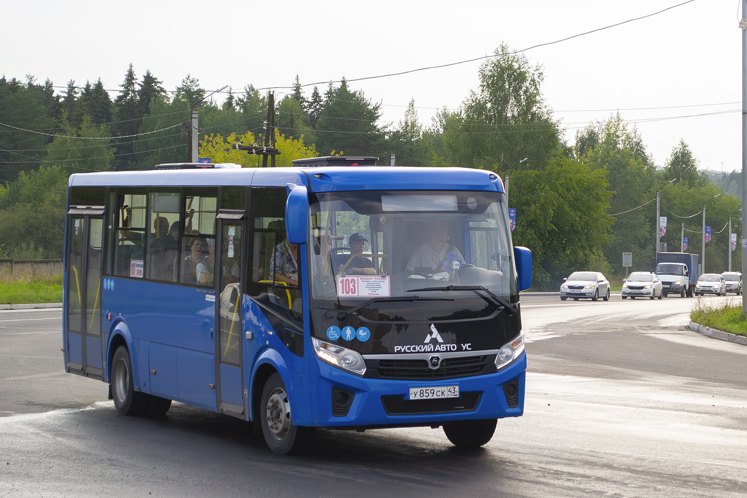 Кировская область, ПАЗ-320415-04 "Vector Next" № У 859 СК 43
